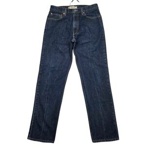 Vtg Levi's 505 Y2K Regular Fit Jeans Mens 34x32 Fits 32×32 Dark Blue Straight